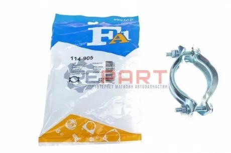 Хомут глушника Audi 80/100/A6 90-97 Fischer Automotive One (FA1) 114-905 Купити в Україні