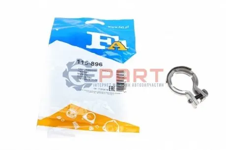 Хомут глушника VW Caddy III 2.0 SDI/T5 2.5 TDI 03-10 Fischer Automotive One (FA1) 115-896 Купити в Україні