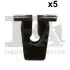 Фото Кліпса (пістон) кріплення обшивки капоту (к-кт 5 шт) VW Caddy 95 Fischer Automotive One (FA1) (11600055) зображення 1