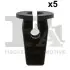 Фото Кліпса кріплення обшивки (к-кт 5 шт) VW Caddy 04 Fischer Automotive One (FA1) (11600225) зображення 1
