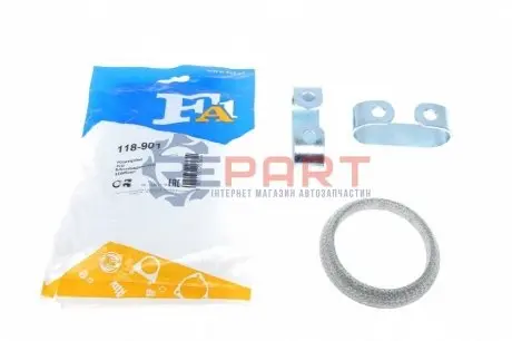 Кронштейн кріплення системи вихлопної VW Caddy I 1.5/1.6 -92 (к-кт) Fischer Automotive One (FA1) 118-901 Купити в Україні