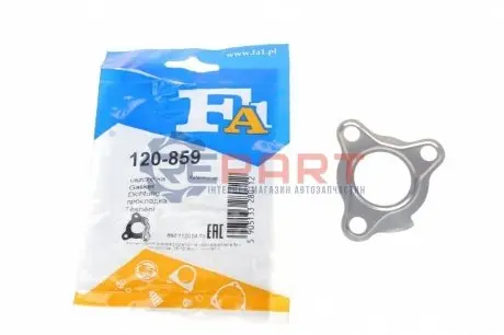 Прокладка труби вихлопної Opel Astra G/H/Corsa C 1.7 CDTI 00-10 Fischer Automotive One (FA1) 120-859 Купити в Україні
