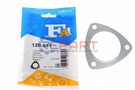 Прокладка труби вихлопної Opel Astra H 1.9 CDTI 04-10 Fischer Automotive One (FA1) 120-911 Купити в Україні