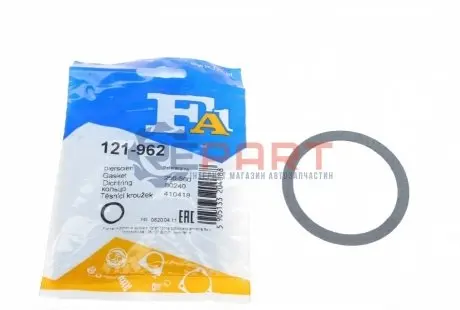 Прокладка труби вихлопної Opel Astra G/Zafira A 2.0/2.2 DTI 98-05 (62.5x76x1.5) (кільце) Fischer Automotive One (FA1) 121-962 Купити в Україні