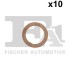 FISCHER Уплотнительное кольцо (шайба медная) 18*26*1,5 мм Fischer Automotive One (FA1) 122.520.010 (фото 1)