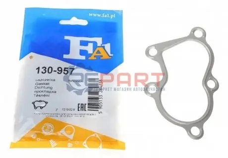 Прокладка труби вихлопної Ford Transit 2.5 DI 91-00 Fischer Automotive One (FA1) 130-957 Купити в Україні