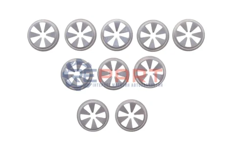 Кліпса кріплення (к-кт 5 шт) Ford Focus 98-04 Fischer Automotive One (FA1) 13-40025.10 Купити в Україні