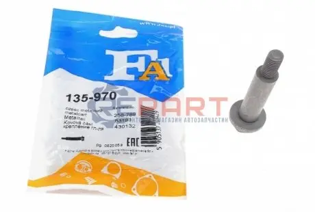 Болт вихлопної системи Ford Fiesta 1.1 89-95 (M10x83) Fischer Automotive One (FA1) 135-970 Купити в Україні