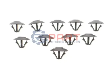 Фото 1 — Кліпса кріплення обшивки (к-кт 10шт) MB E-class (W211) 02-11 Fischer Automotive One (FA1) (14-10005.10) Фото Кліпса кріплення обшивки (к-кт 10шт) MB E-class (W211) 02-11 Fischer Automotive One (FA1) (14-10005.10) зображення 1