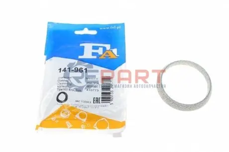 Прокладка труби вихлопної MB (W202/203/210) (60.7x72.5) (кільце) Fischer Automotive One (FA1) 141-961 Купити в Україні