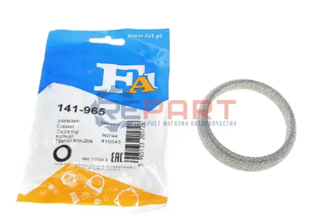 Фото Прокладка выхлопной системы металлическая Fischer Automotive One (FA1) (141-965) изображение 1