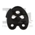 Фото FISCHER DB кріплення глушника (без кронштейна) W201,W124 (мат. EPDM) Fischer Automotive One (FA1) (143-704) зображення 1