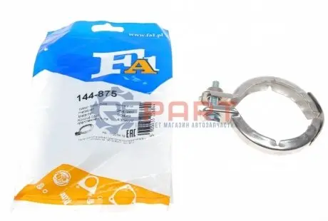 Хомут глушника MB A-class (W168) 98-04 Fischer Automotive One (FA1) 144875 Купити в Україні