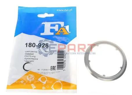 Прокладка выхлопной системы металлическая Fischer Automotive One (FA1) 180-928 Купить в Украине