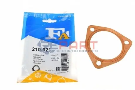 Прокладка труби вихлопної Citroen Jumper/Peugeot Boxer 2.5 D 94-02 Fischer Automotive One (FA1) 210-921 Купити в Україні