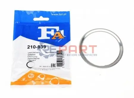 Прокладка труби вихлопної Fiat Doblo 1.6D 10- (кільце) Fischer Automotive One (FA1) 210-939 Купити в Україні