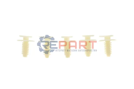 Кліпса кріплення личкування (к-кт 5шт) Fiat Ducato 94-/Peugeot Boxer 94 Fischer Automotive One (FA1) 21100295 Купити в Україні