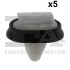 Кліпса кріплення обшивки (к-кт 5 шт) Citroen Jumper/Peugeot Boxer/Fiat Ducato 01-06 21-40012.5