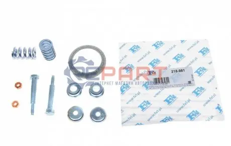 Кронштейн кріплення системи вихлопної Citroen C2/C3/C4/Peugeot 206/207/307/308 02-(к-кт) Fischer Automotive One (FA1) 218981 Купити в Україні