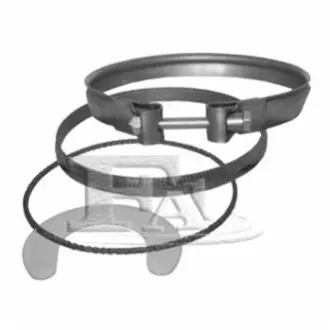 Кронштейн кріплення системи вихлопної Citroen C2/C3/C4/Peugeot 1007/206/207/307/308 1.6HDi 04-(к-кт) Fischer Automotive One (FA1) 218-998 Купити в Україні