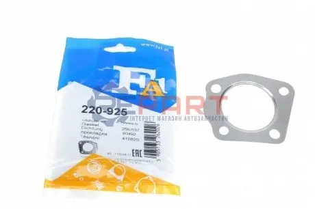 Фото Прокладка труби вихлопної Renault Kangoo 1.5 dCi 08- Fischer Automotive One (FA1) (220-925) зображення 1