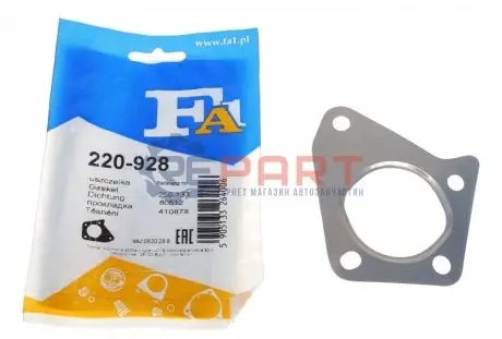 Прокладка труби вихлопної Renault Megane/Scenic 1.5 dCi 03-10 Fischer Automotive One (FA1) 220-928 Купити в Україні