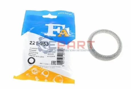 Прокладка труби вихлопної Renault Trafic 1.7/1.9 -01 (52x67x11.5) (кільце) Fischer Automotive One (FA1) 221-953 Купити в Україні