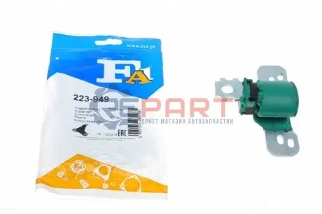 Кронштейн кріплення глушника Renault Megane III/Scenic III 08- (гумометалевий) Fischer Automotive One (FA1) 223-949 Купити в Україні