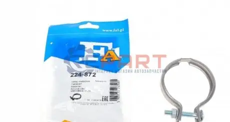 Хомут глушника Renault Megane/Scenic II 1.9 dCi 02-09 Fischer Automotive One (FA1) 224-872 Купити в Україні