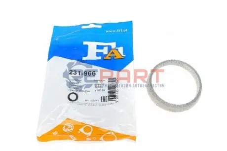 Прокладка труби вихлопної Citroen Berlingo/Jumper/Peugeot Boxer/Expert 94-02 (66x79x14.5) (кільце) Fischer Automotive One (FA1) 231-966 Купити в Україні