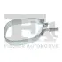 Хомут глушителя CITROEN C2/C3/1007 1,4HDI (OPASKA) Fischer Automotive One (FA1) (234952) изображение 1