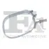 Фото Хомут глушника CITROEN C2/C3 PEUGEOT1007 OCYNK Fischer Automotive One (FA1) (234954) зображення 1