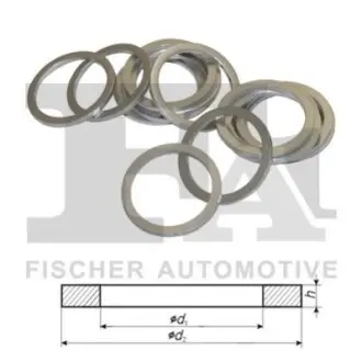 FISCHER Уплотнительное кольцо (мат. алюм.) 30*36*2 мм Fischer Automotive One (FA1) 262.150.010