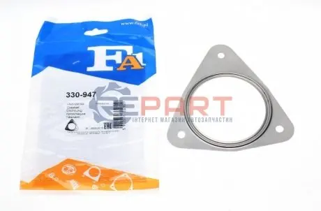 Прокладка труби вихлопної Citroen Jumper/Fiat Ducato/Peugeot Boxer 3.0 HDi 08- Fischer Automotive One (FA1) 330-947 Купити в Україні