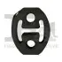 Фото FISCHER FIAT кріплення глушника Palio,Stilo ALFA ROMEO 146/156 (мат. EPDM) Fischer Automotive One (FA1) (333723) зображення 1