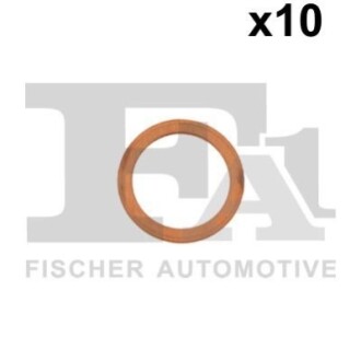 FISCHER Уплотнительное кольцо (мат. медь) 17*23*1,5 мм Fischer Automotive One (FA1) 338.980.010