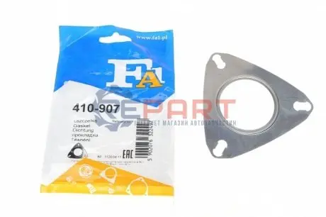 Фото Прокладка труби вихлопної Land Rover Range Rover 3.6D 06-13 Fischer Automotive One (FA1) (410-907) зображення 1