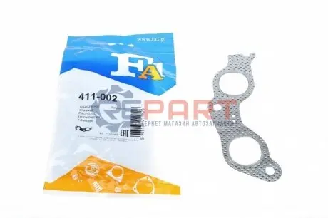 Прокладка коллектора выпускного Fischer Automotive One (FA1) 411-002 Купить в Украине