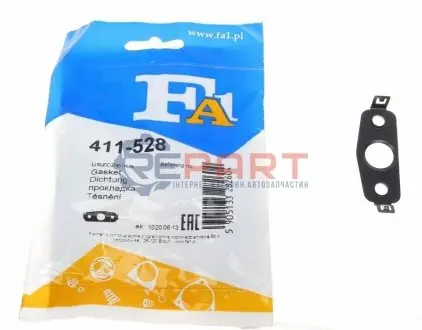 Фото Прокладка турбіни VW Golf VII 1.6/2.0 TDI 12- (трубка на злив масла) Fischer Automotive One (FA1) (411-528) зображення 1