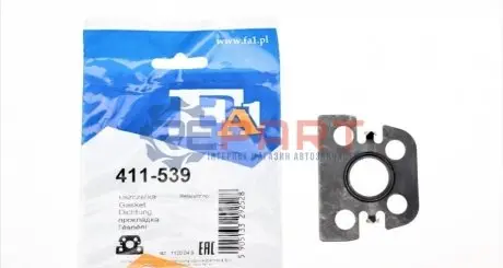 Прокладка турбіни VW Touareg 5.0 V10 TDI 02-10 (трубка на злив масла) Fischer Automotive One (FA1) 411-539
