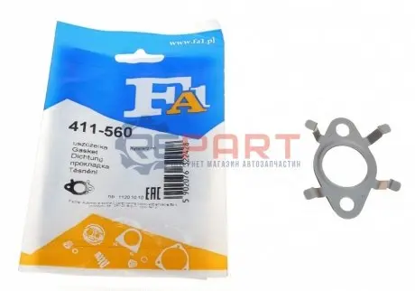 Фото Прокладка турбіни Skoda Fabia/VW Polo 1.4 TDi 14- (трубка на злив масла) Fischer Automotive One (FA1) (411-560) зображення 1