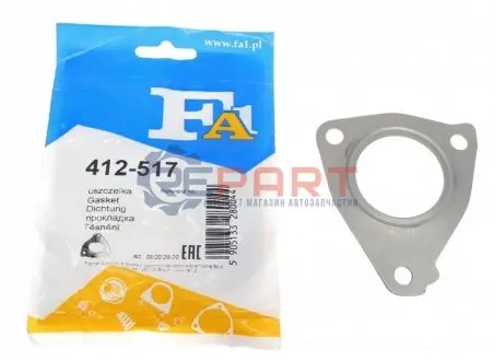 Прокладка турбіни Renault Master 3.0 dCi 03 Fischer Automotive One (FA1) 412-517 Купити в Україні