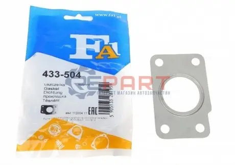 Прокладка турбіни Fiat Ducato 2.3JTD 02- Fischer Automotive One (FA1) 433-504 Купити в Україні