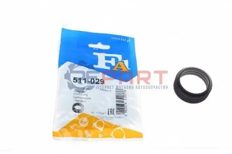 Фото Прокладка колектора впускного VW Caddy III 1.6i 04-15 (к-кт) Fischer Automotive One (FA1) (511-029) зображення 1