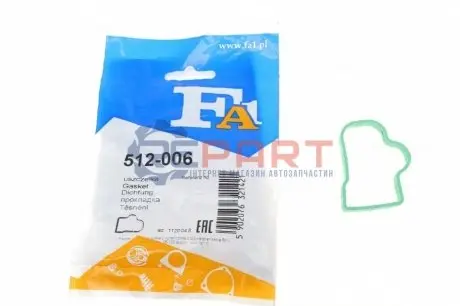 Прокладка колектора впускного Opel Astra H/Combo 1.2-1.4 04- (к-кт) Fischer Automotive One (FA1) 512-006 Купити в Україні