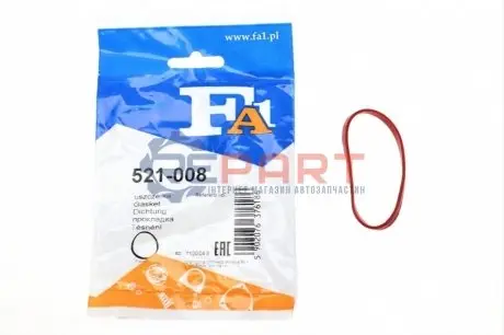 Прокладка колектора впускного Citroen C2/C3/C4/Peugeot 206/207/307/1007 1.4 16V 03- (к-кт 4шт) Fischer Automotive One (FA1) 521-008 Купити в Україні
