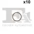 Шайба болта слива масла BMW 3 (F30/F80)/5 (F10) 95- (18x22x1.5) N13/N63/N74 Fischer Automotive One (FA1) (676590010) зображення 1