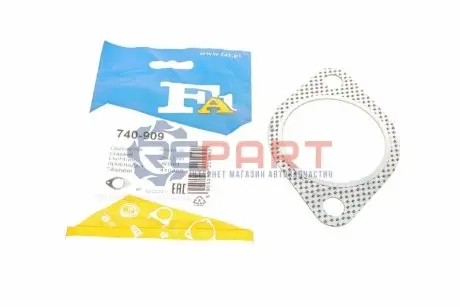 Прокладка труби вихлопної Mitsubishi Pajero/Lancer/Kia Ceed/Hyundai Santa Fe 1.0-2.5 07- Fischer Automotive One (FA1) 740-909 Купити в Україні