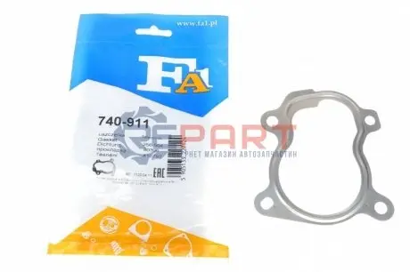 Прокладка труби вихлопної Renault Trafic 1.9 dCi 01- Fischer Automotive One (FA1) 740-911 Купити в Україні