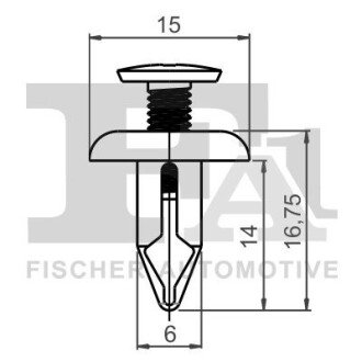 KOEK ROZPOROWY MITSUBISHI Fischer Automotive One (FA1) 74-30005.10 (фото 1)